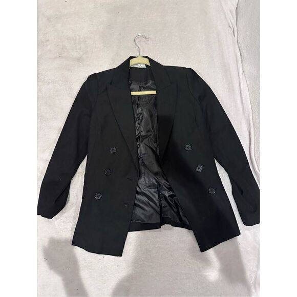 Flair collection size S black womens blazer jacket - Picture 1 of 3